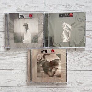 Lot of 3 Taylor Swift - The Tortured Poets Department + Bonus Tracks (CDs) NEW!